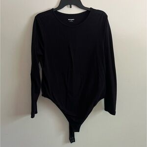 Black Long Sleeve Body Suit